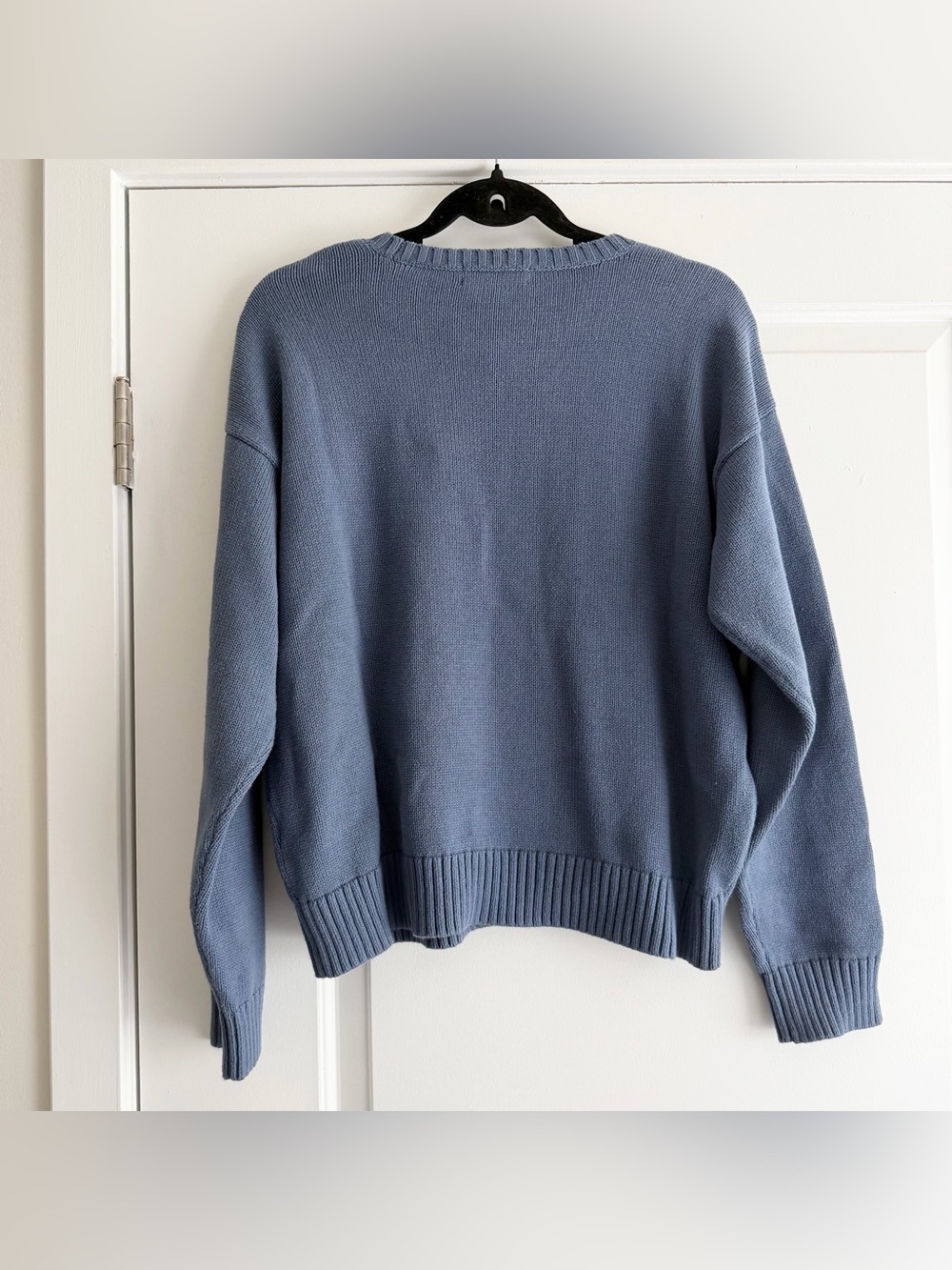 Lauren Ralph Lauren Intarsia Knit Golden Retriever Dog Sweater in Blue NWT - Picture 2 of 5